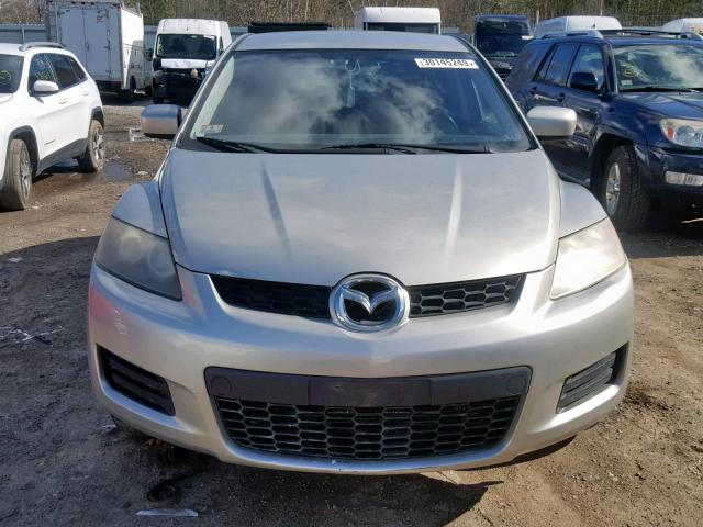 JM3ER29L870161833 - 2007 MAZDA CX-7 GRAY photo 9