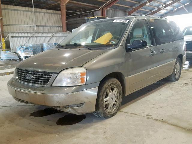 2FMDA58214BA47362 - 2004 FORD FREESTAR L GRAY photo 2