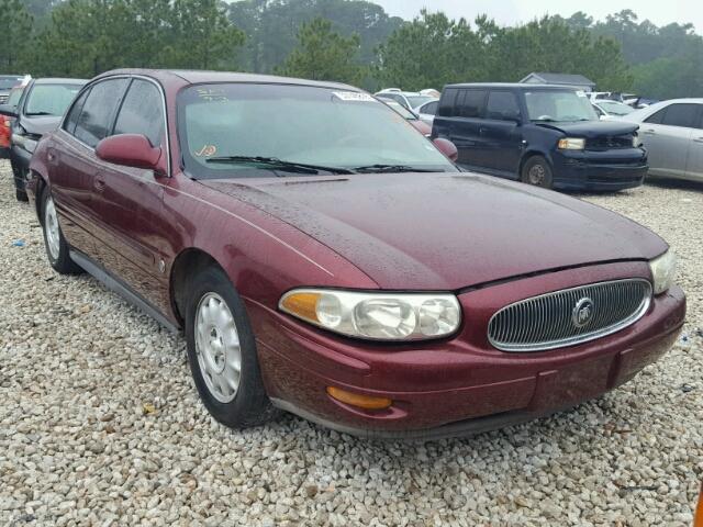 1G4HR54K9YU209724 - 2000 BUICK LESABRE LI MAROON photo 1