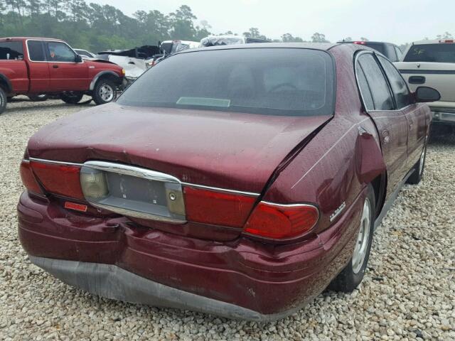 1G4HR54K9YU209724 - 2000 BUICK LESABRE LI MAROON photo 4