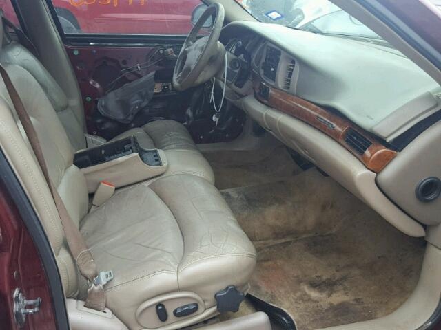 1G4HR54K9YU209724 - 2000 BUICK LESABRE LI MAROON photo 5