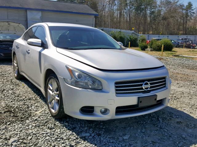 1N4AA5AP7BC856137 - 2011 NISSAN MAXIMA S SILVER photo 1