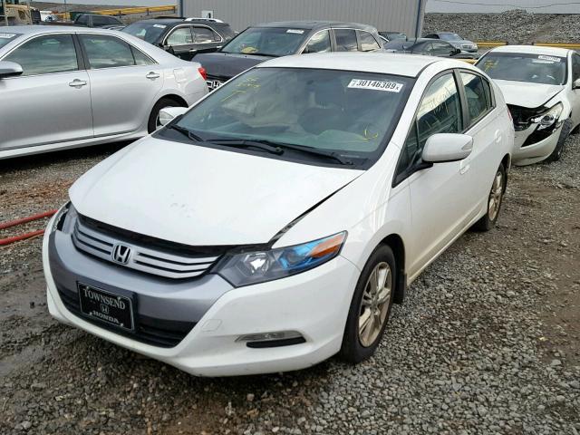 JHMZE2H79BS007072 - 2011 HONDA INSIGHT EX WHITE photo 2