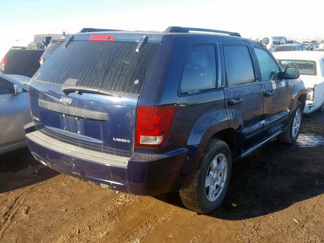 1J4GR48K05C659200 - 2005 JEEP GRAND CHER BLUE photo 4