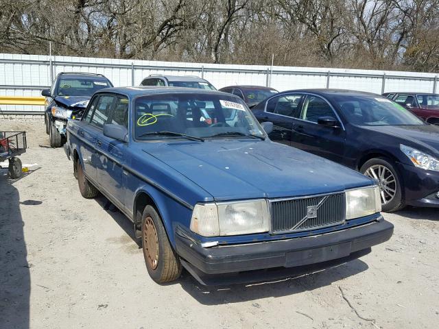 YV1AA8843M1444412 - 1991 VOLVO 240 BLUE photo 1