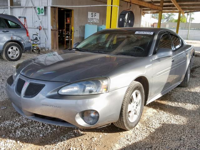 2G2WP552081184860 - 2008 PONTIAC GRAND PRIX GRAY photo 2