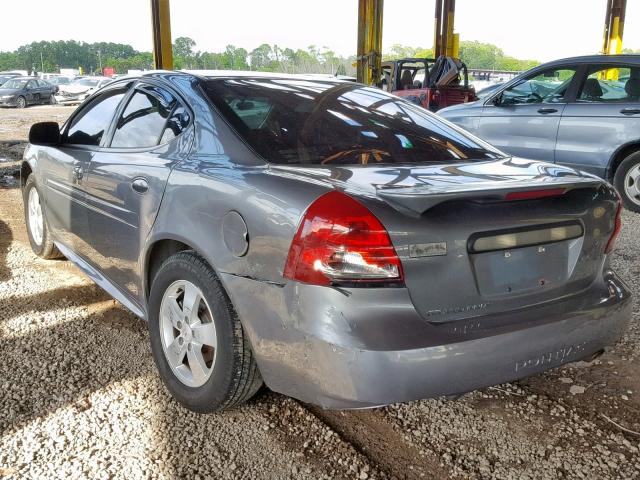 2G2WP552081184860 - 2008 PONTIAC GRAND PRIX GRAY photo 3