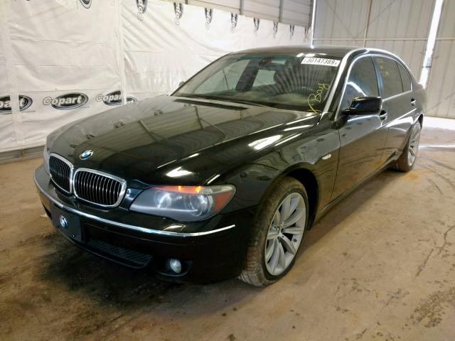 WBAHN83556DT36946 - 2006 BMW 750 LI BLACK photo 2