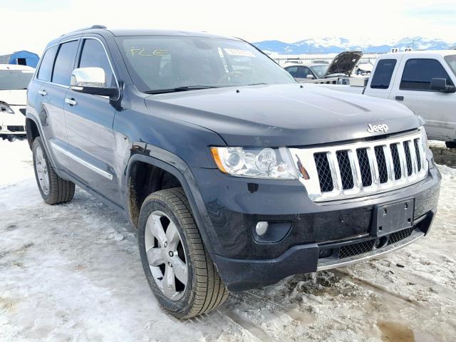 1C4RJFCTXDC646549 - 2013 JEEP GRAND CHER BLACK photo 1