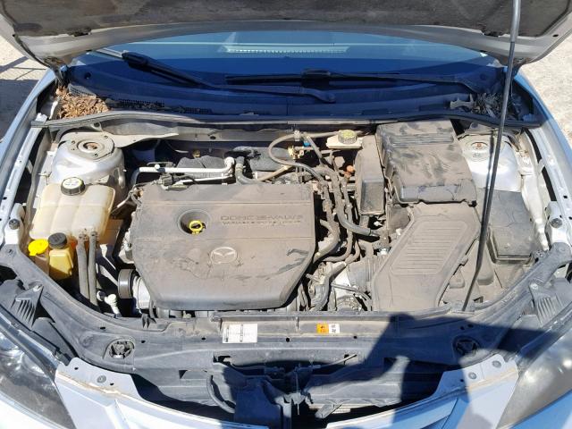 JM1BK323781800781 - 2008 MAZDA 3 S SILVER photo 7