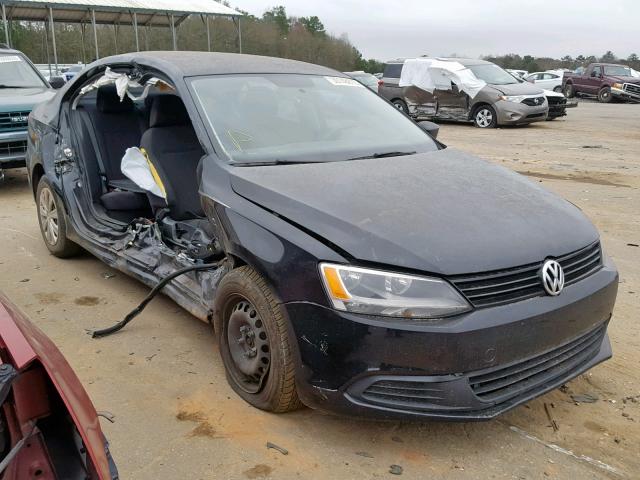3VW2K7AJ4BM378581 - 2011 VOLKSWAGEN JETTA BASE BLACK photo 1