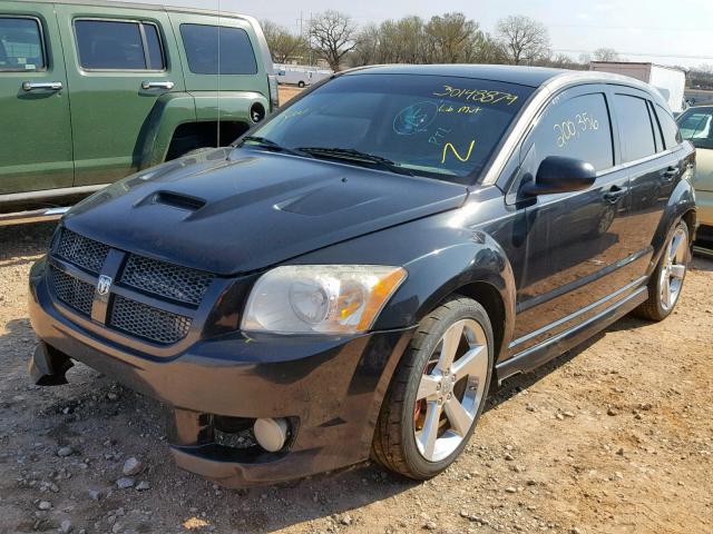 1B3HB68F58D769558 - 2008 DODGE CALIBER SR BLACK photo 2