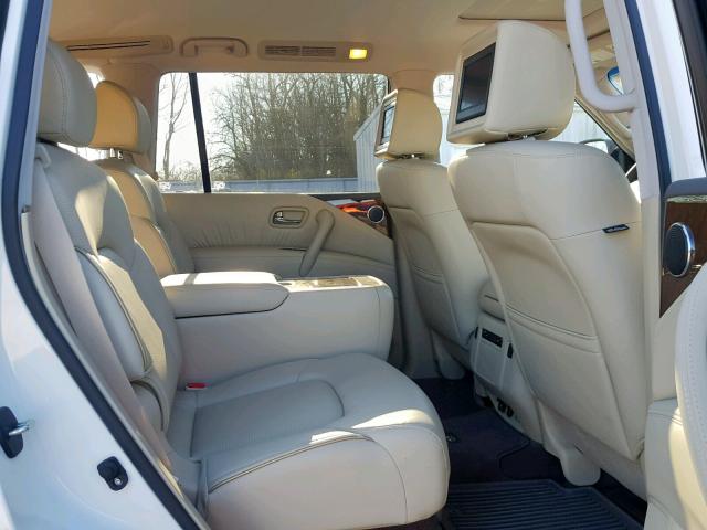 JN8AZ2NE0H9151443 - 2017 INFINITI QX80 BASE WHITE photo 6