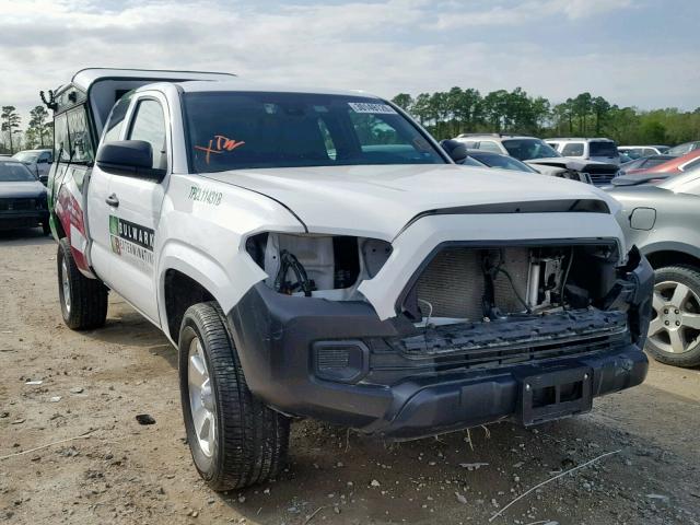 5TFRX5GN9JX112161 - 2018 TOYOTA TACOMA ACC WHITE photo 1