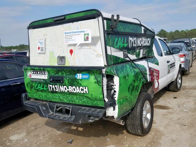 5TFRX5GN9JX112161 - 2018 TOYOTA TACOMA ACC WHITE photo 4