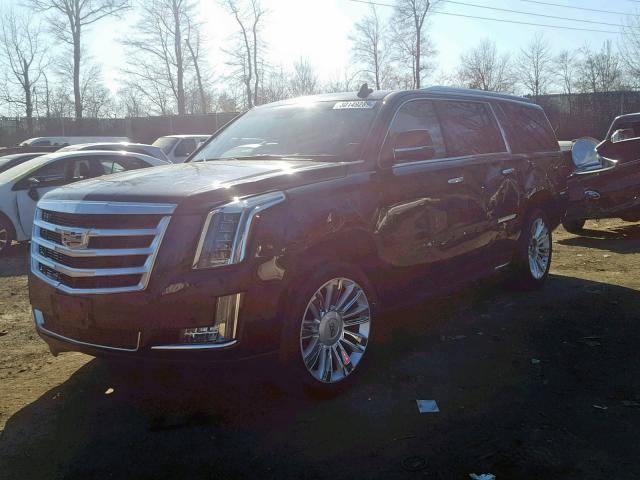 1GYS3HKJ8JR119054 - 2018 CADILLAC ESCALADE E BLACK photo 2