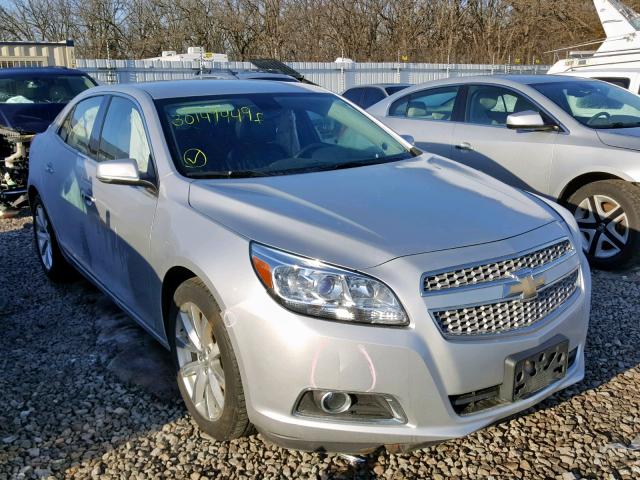 1G11H5SA7DU146161 - 2013 CHEVROLET MALIBU LTZ SILVER photo 1