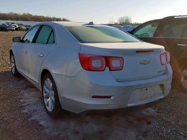 1G11H5SA7DU146161 - 2013 CHEVROLET MALIBU LTZ SILVER photo 3