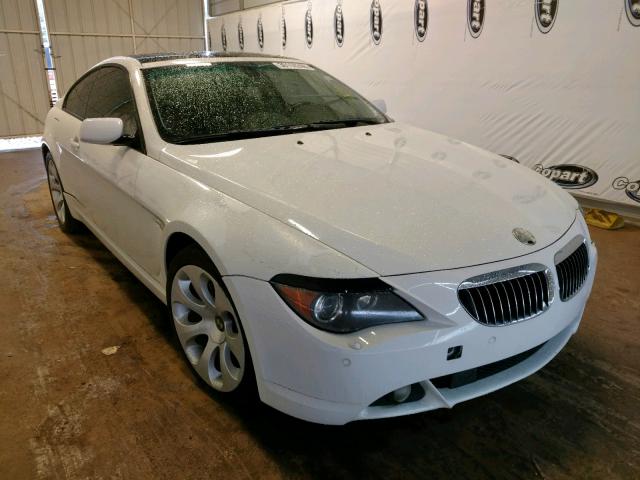 WBAEH73465B193446 - 2005 BMW 645 CI AUT WHITE photo 1