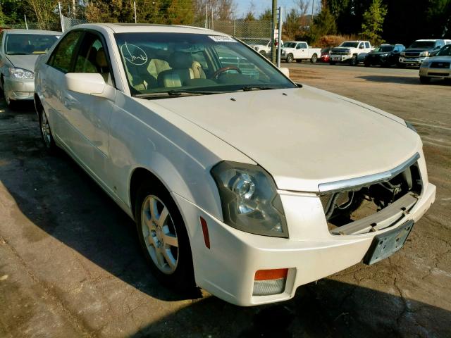 1G6DP577460112647 - 2006 CADILLAC CTS HI FEA WHITE photo 1