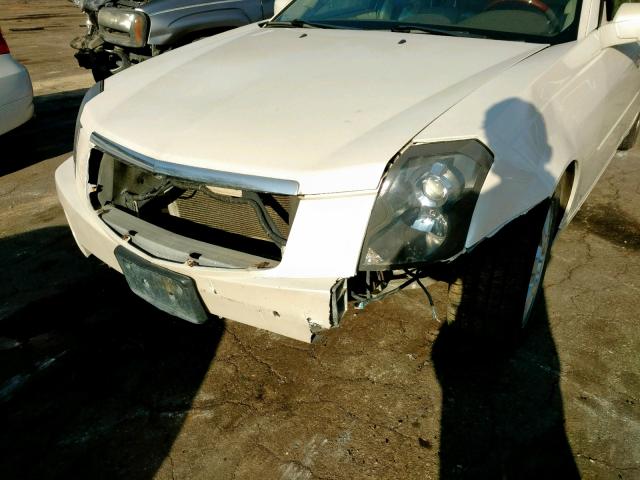 1G6DP577460112647 - 2006 CADILLAC CTS HI FEA WHITE photo 9