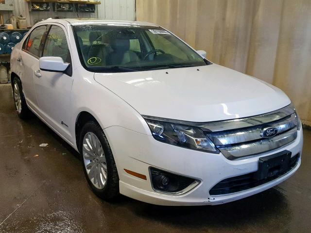 3FADP0L34CR301769 - 2012 FORD FUSION HYB WHITE photo 1