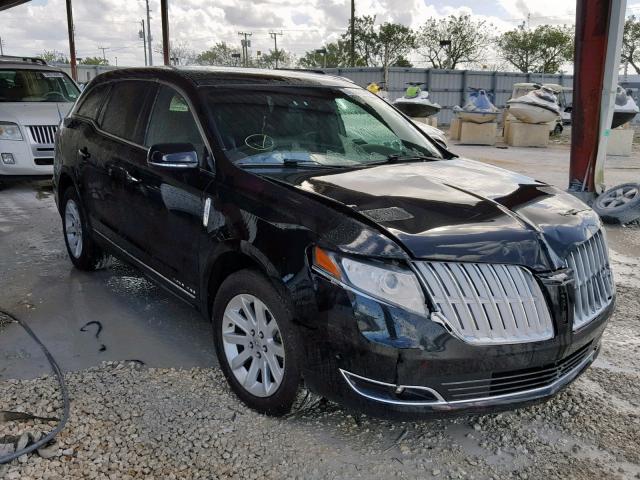 2LMHJ5NK2FBL01237 - 2015 LINCOLN MKT BLACK photo 1