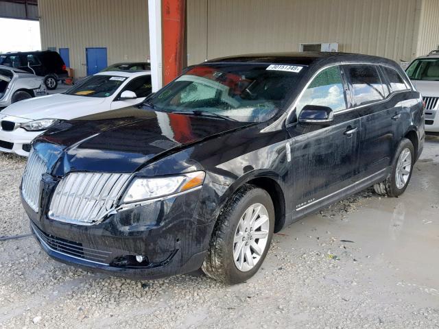 2LMHJ5NK2FBL01237 - 2015 LINCOLN MKT BLACK photo 2