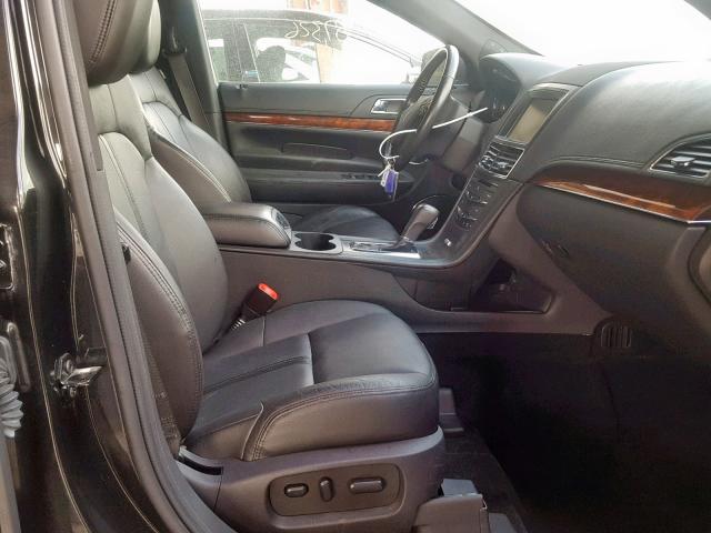 2LMHJ5NK2FBL01237 - 2015 LINCOLN MKT BLACK photo 5