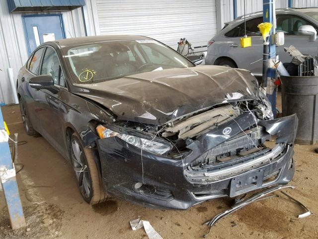 3FA6P0D91DR279162 - 2013 FORD FUSION TIT BLACK photo 1