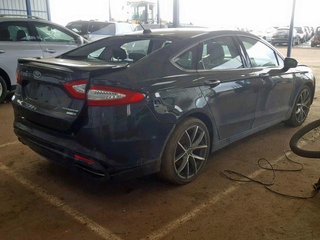 3FA6P0D91DR279162 - 2013 FORD FUSION TIT BLACK photo 4