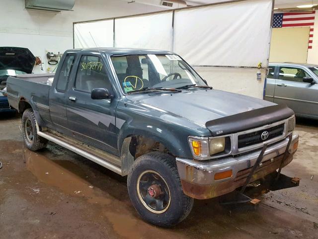 JT4RN13P8N6040256 - 1992 TOYOTA PICKUP 1/2 GREEN photo 1