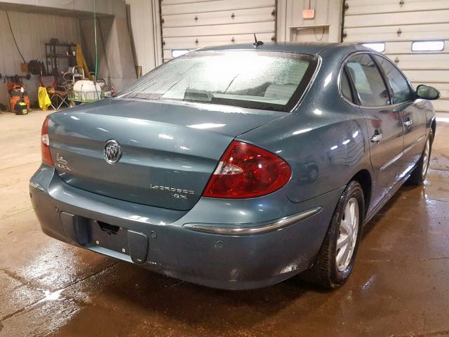 2G4WD582761108948 - 2006 BUICK LACROSSE C BLUE photo 4