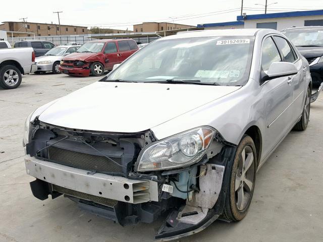 1G1ZC5E07CF333326 - 2012 CHEVROLET MALIBU 1LT 银色 照片 2