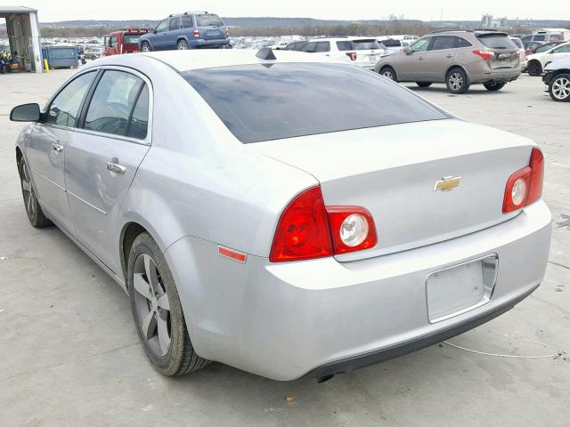1G1ZC5E07CF333326 - 2012 CHEVROLET MALIBU 1LT 银色 照片 3