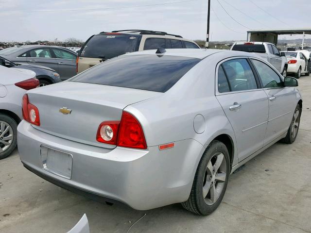 1G1ZC5E07CF333326 - 2012 CHEVROLET MALIBU 1LT 银色 照片 4