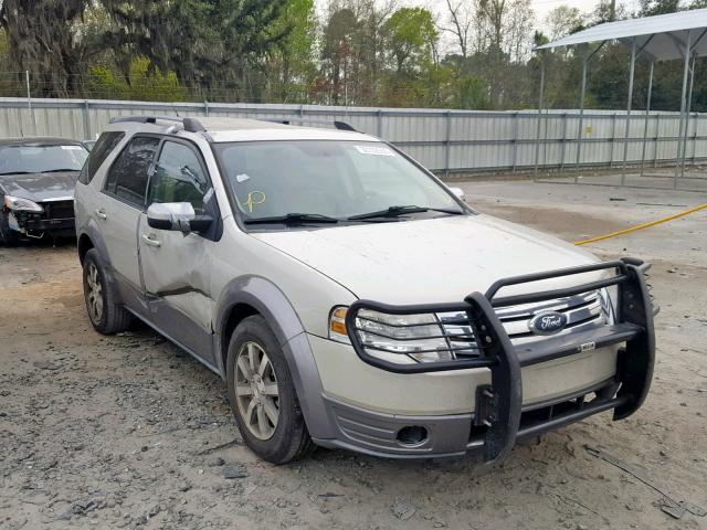 1FMDK02W18GA07017 - 2008 FORD TAURUS X S BEIGE photo 1