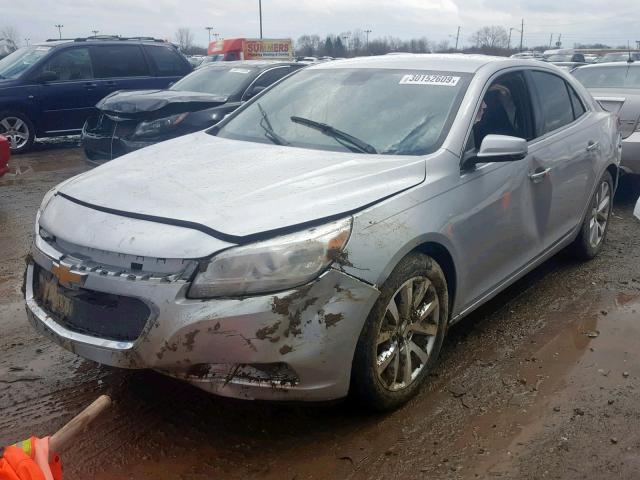 1G11E5SA1GF104781 - 2016 CHEVROLET MALIBU LIM SILVER photo 2