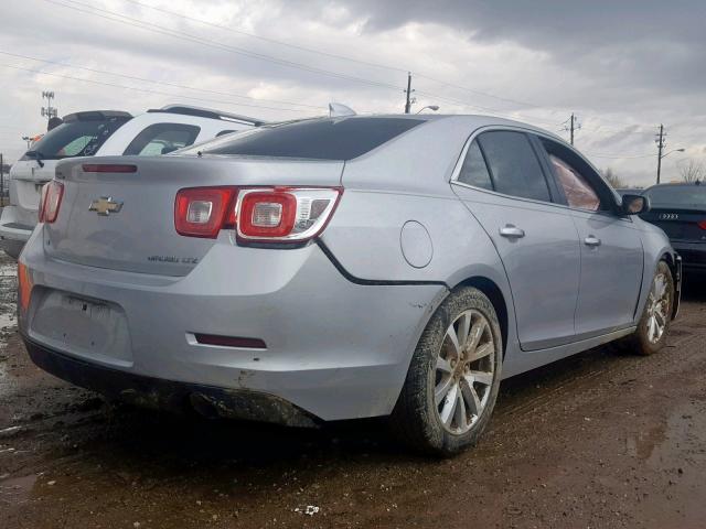 1G11E5SA1GF104781 - 2016 CHEVROLET MALIBU LIM SILVER photo 4