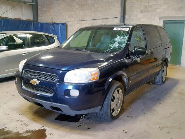 1GNDV23L86D141721 - 2006 CHEVROLET UPLANDER L Mavi foto 2