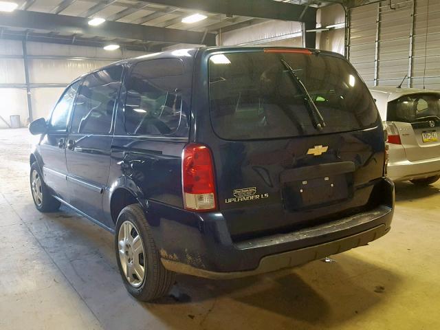 1GNDV23L86D141721 - 2006 CHEVROLET UPLANDER L Mavi foto 3