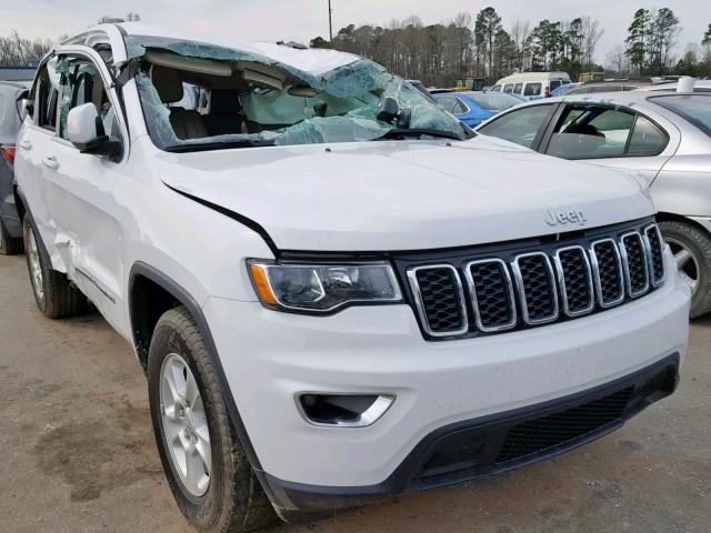 1C4RJEAG3HC902911 - 2017 JEEP GRAND CHER WHITE photo 1