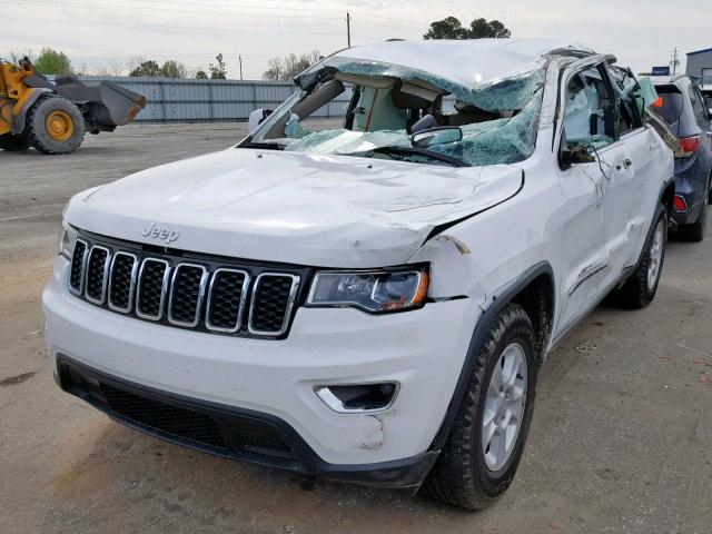 1C4RJEAG3HC902911 - 2017 JEEP GRAND CHER WHITE photo 2