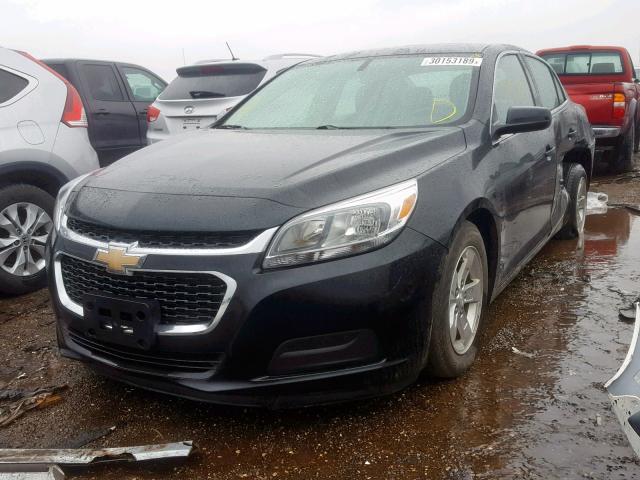 1G11B5SL9EF125093 - 2014 CHEVROLET MALIBU LS BLACK photo 2