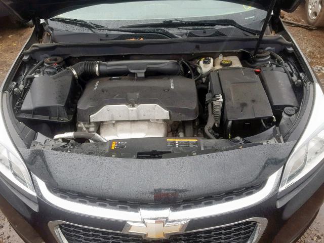 1G11B5SL9EF125093 - 2014 CHEVROLET MALIBU LS BLACK photo 7