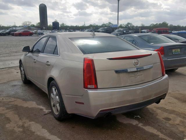 1G6DU57V790143662 - 2009 CADILLAC CTS HI FEA TAN photo 3