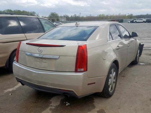 1G6DU57V790143662 - 2009 CADILLAC CTS HI FEA TAN photo 4