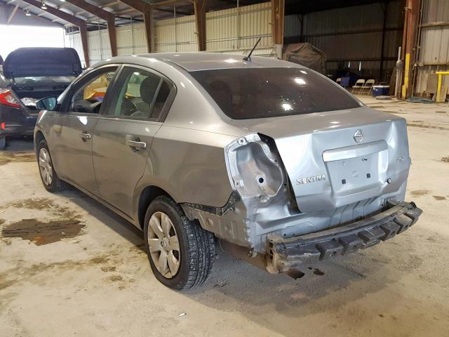 3N1AB61E07L674368 - 2007 NISSAN SENTRA 2.0 SILVER photo 3