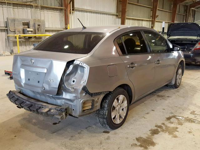 3N1AB61E07L674368 - 2007 NISSAN SENTRA 2.0 SILVER photo 4