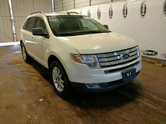 2FMDK38C57BB01888 - 2007 FORD EDGE SEL WHITE photo 1